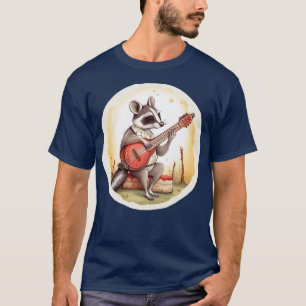 Opossum spielt Banjo 1 T-Shirt