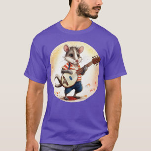 Opossum spielt Banjo T-Shirt