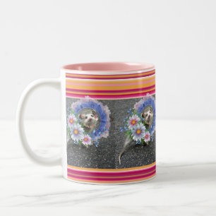 Opossum Streifen florrosa Tasse