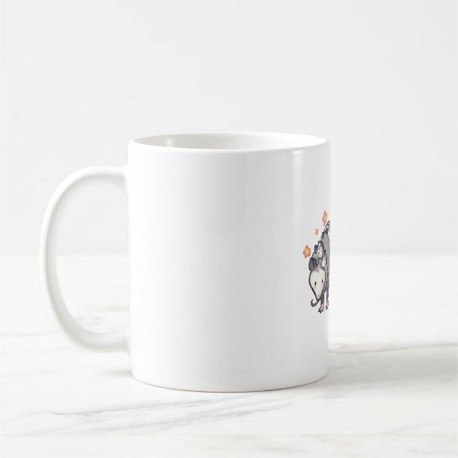 Opossum � Süße Tier Art Kaffeetasse (Links)