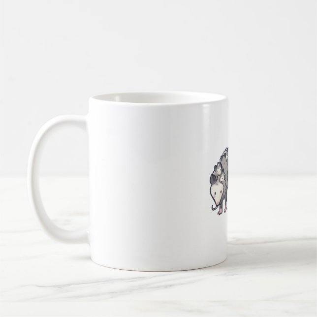 Opossum � Süße Tier Art Kaffeetasse (Links)