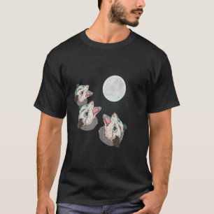 Opossum Three Opossum Moon Opossum T-Shirt