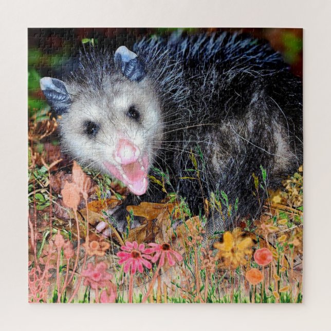 Opossum Tier Puzzle (Vertikal)