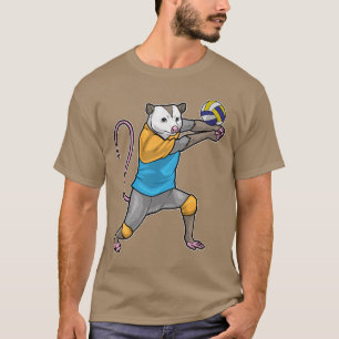 Opossum Volleyball-Spieler Volleyball T-Shirt