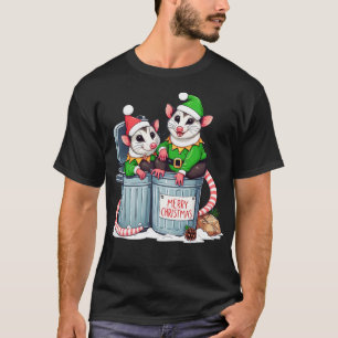 Opossum Weihnachten T-Shirt
