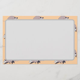 Opossums Briefpapier