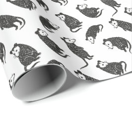 Opossums Geschenkpapier
