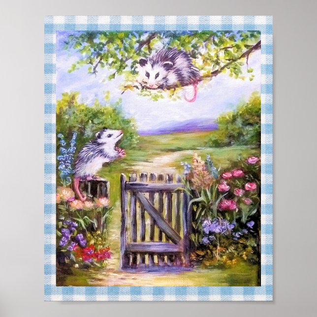 OPOSSUMS SUMMER CHAT POSTER (Vorne)