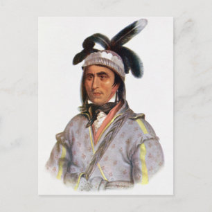 Opothle-Yoholo, Chefdirigent der Creek Postkarte