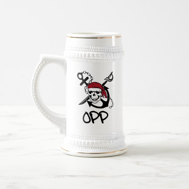 OPP | Bier Stein Bierglas (Links)