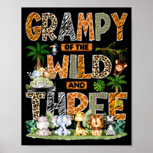 Oppa vom Wilden & Drei Zoo 3. Geburtstag Sa Poster