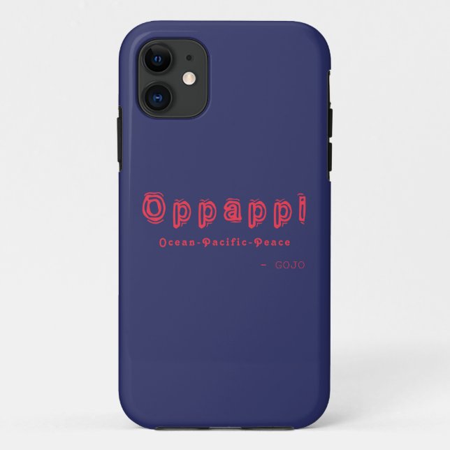 Oppappi - Jujutsu Kaisen Case-Mate iPhone Hülle (Rückseite)
