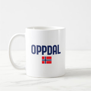 OPPDAL Norwegen Kaffeetasse