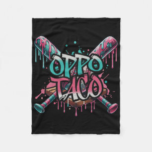 Oppo Taco Funny Bysebyll Eis Driping Fleecedecke