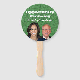 Opportunity Economy Harris Walz 2024 Fächer