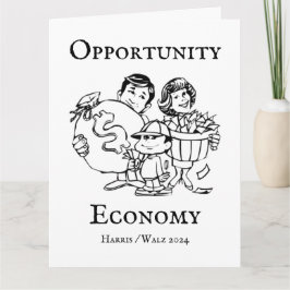 Opportunity Economy Harris Walz 2024 Karte