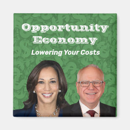 Opportunity Economy Harris Walz 2024 Magnet