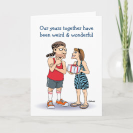 "Opposites Attract" Jahrestag Karte