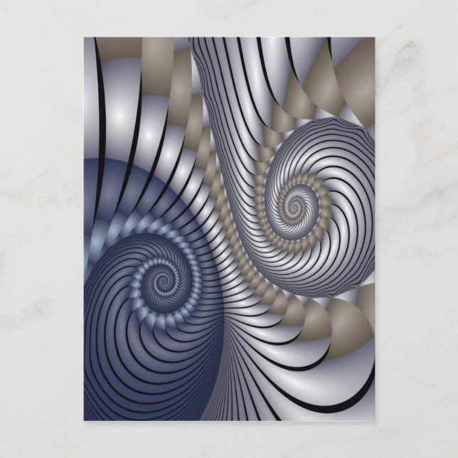 Opposites Attract Postkarte (Vorderseite)