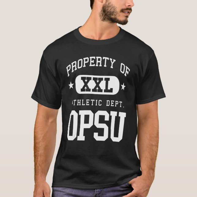 OPSU XXL Athletic School Property T-Shirt (Vorderseite)
