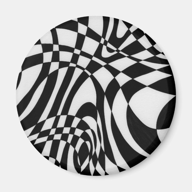 Optic #1 von Michael Moffa c1991 Magnet (Vorne)