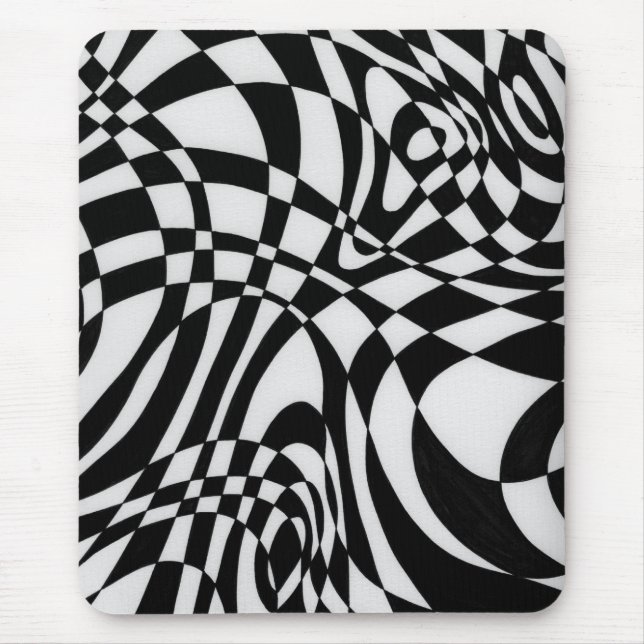 Optic #1 von Michael Moffa c1991 Mousepad (Vorne)