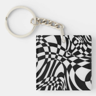 Optic #1 von Michael Moffa c1991 Schlüsselanhänger