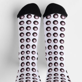 Optical Illusion Fun Full of Holes Robotics Socken