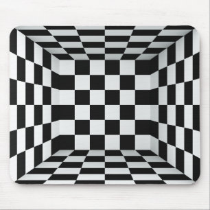 Optical Illusion Karo Mousepad