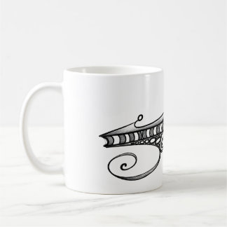Optical space ship kaffeetasse
