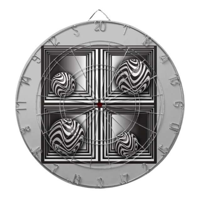 Optik durch Formen Dartscheibe (vorne)