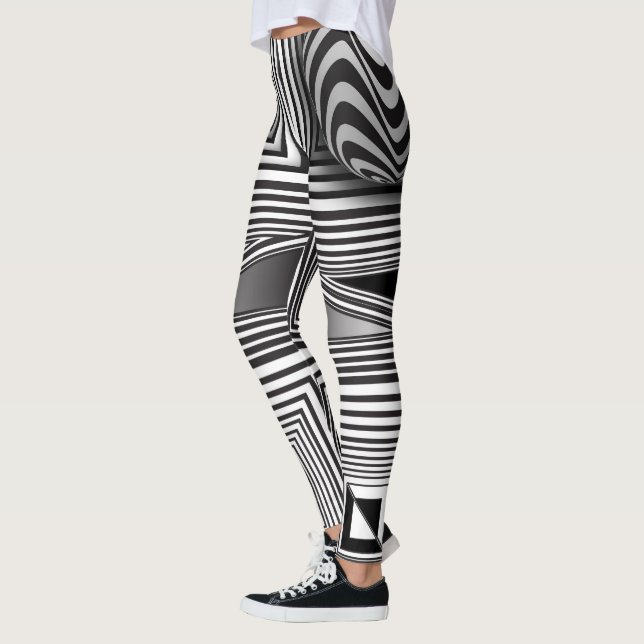 Optik durch Formen Leggings (Links)