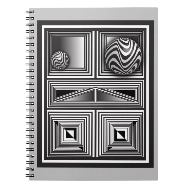 Optik durch Formen Notizblock (Vorderseite)