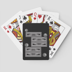 Optik durch Formen Spielkarten