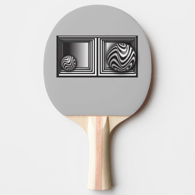 Optik durch Formen Tischtennis Schläger (Vorderseite)