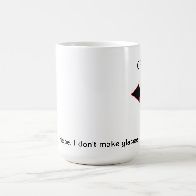 Optik-Tasse Kaffeetasse (Mittel)