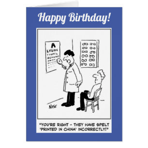 Optiker, der einen Augentest durchführt