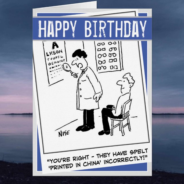 Optiker, der einen Augentest durchführt (Von Creator hochgeladen)