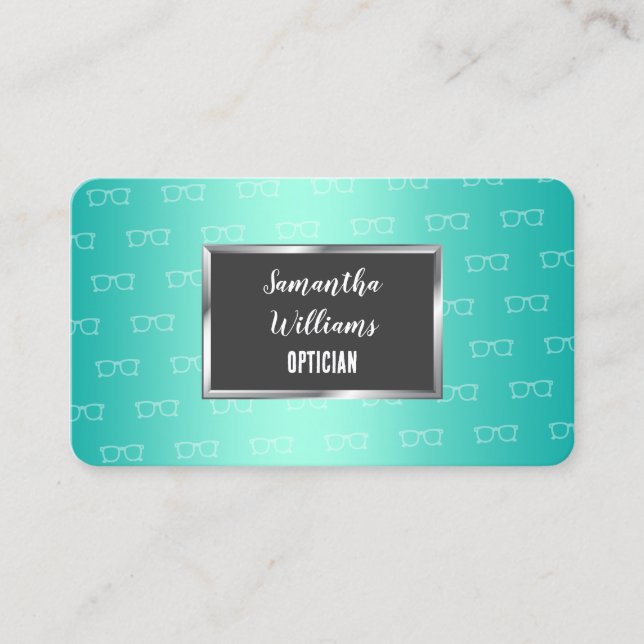 Optiker Visitenkarte (Vorderseite)