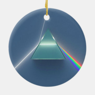 Optikprisma-brechendes und reflektierendes Licht Keramik Ornament