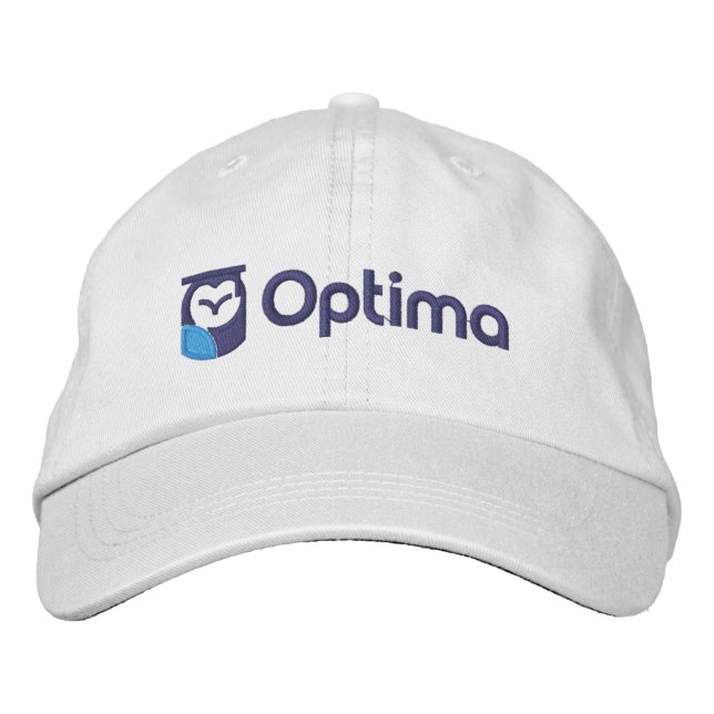 Optima Hat Bestickte Baseballkappe (Vorderseite)