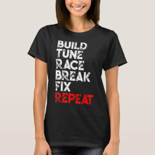 Optimieren Sie die Race Break-Korrektur für wieder T-Shirt