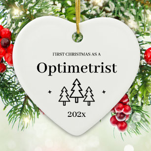 Optimist First Christmas Keramik Ornament