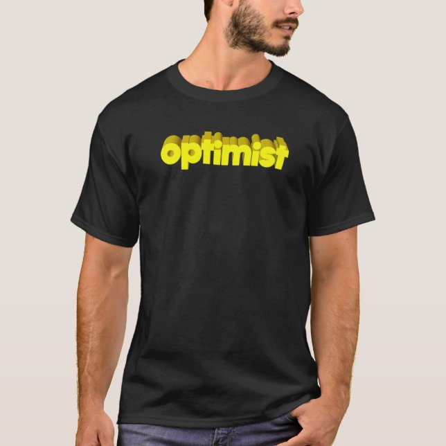 Optimist für diejenigen, die das Gute in der Einri T-Shirt (Vorderseite)