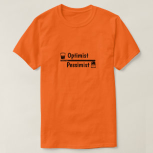 Optimist/Pessimist - Ein MisterP-Shirt T-Shirt