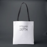 Optimized For Depth Minimalist Industrial<br><div class="desc">Carry your focus tools with intent. A durable,  heavy-weight cotton tote featuring the "Optimized For Depth" design—ideal for transporting hardware and tactical gear.</div>