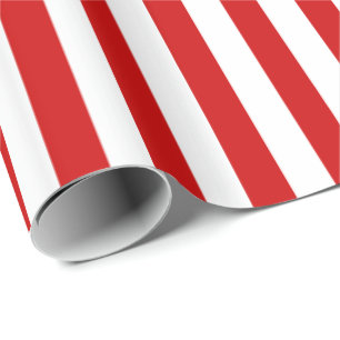 Option "Ballon Red Strip" Geschenkpapier