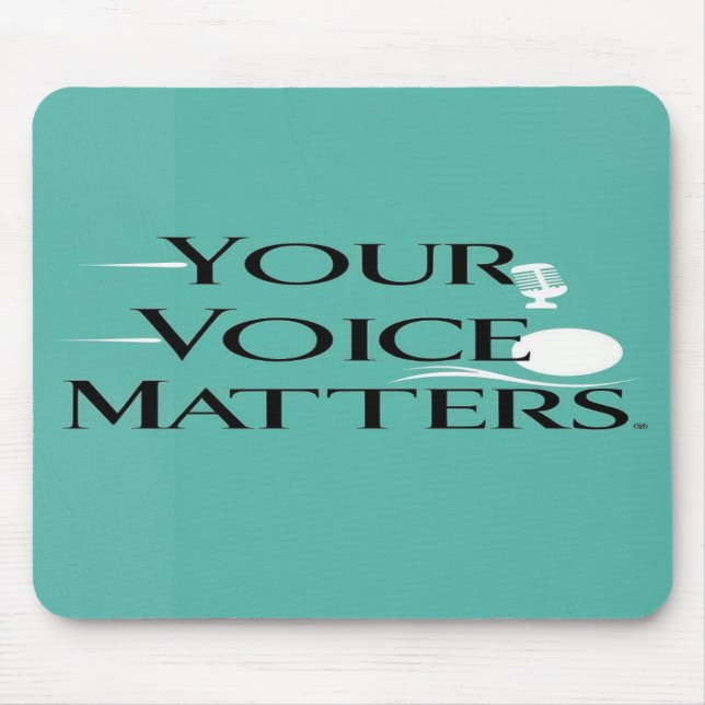 Option "Ihre Stimme zählt" 2 Mousepad (Vorne)