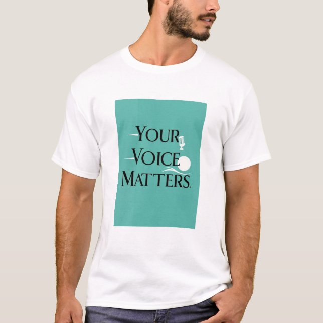 Option "Ihre Stimme zählt" 2 T-Shirt (Vorderseite)