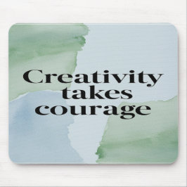 Option "Kreativität gewinnt Mut" 2 Mousepad